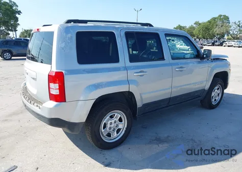 2012 Jeep Patriot Sport из США, поврежденный, VIN 1C4NJRBB1CD520999